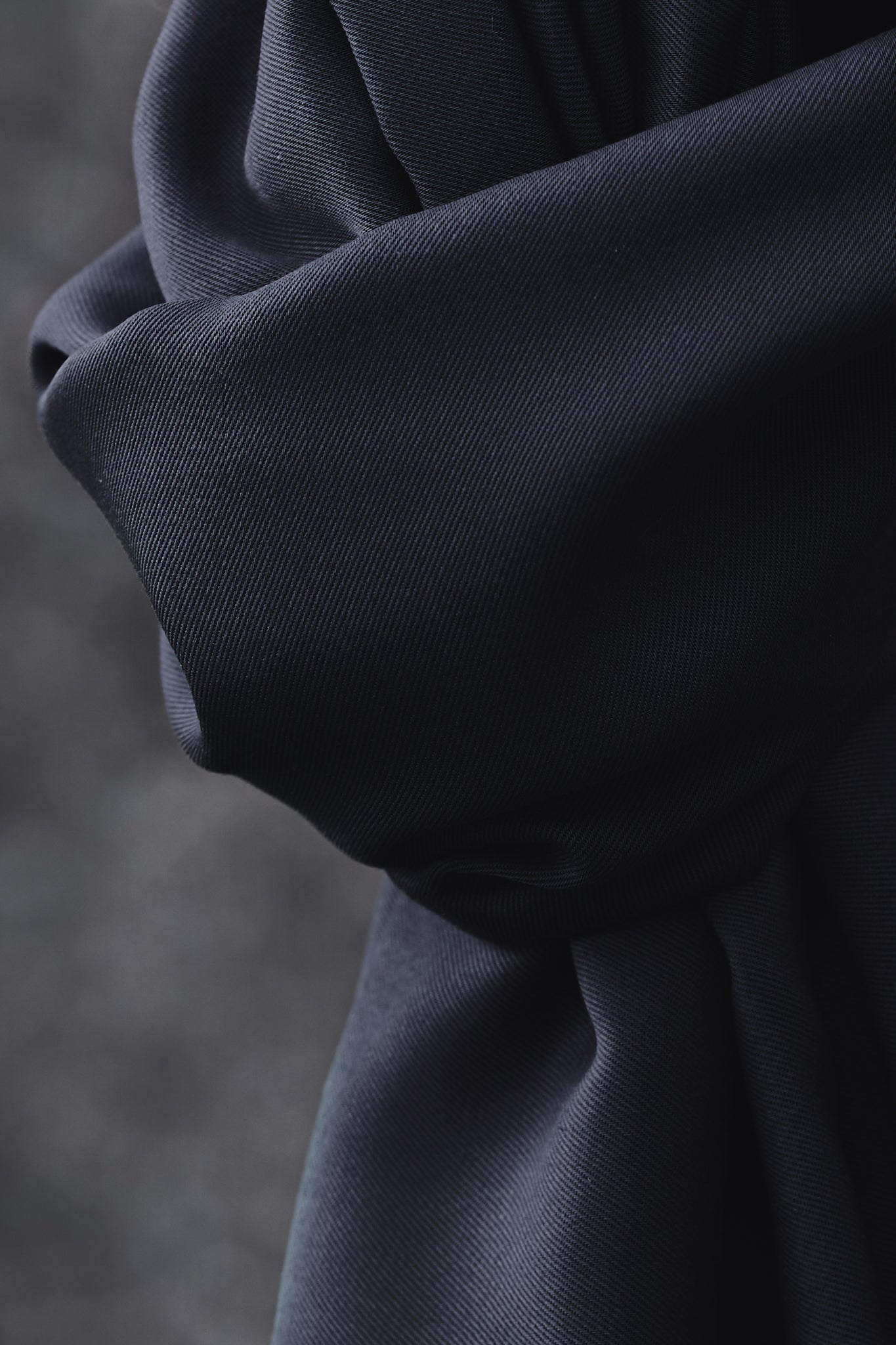 MEET MILK - Smooth Drape TENCEL™ Lyocell Twill in Dark Navy