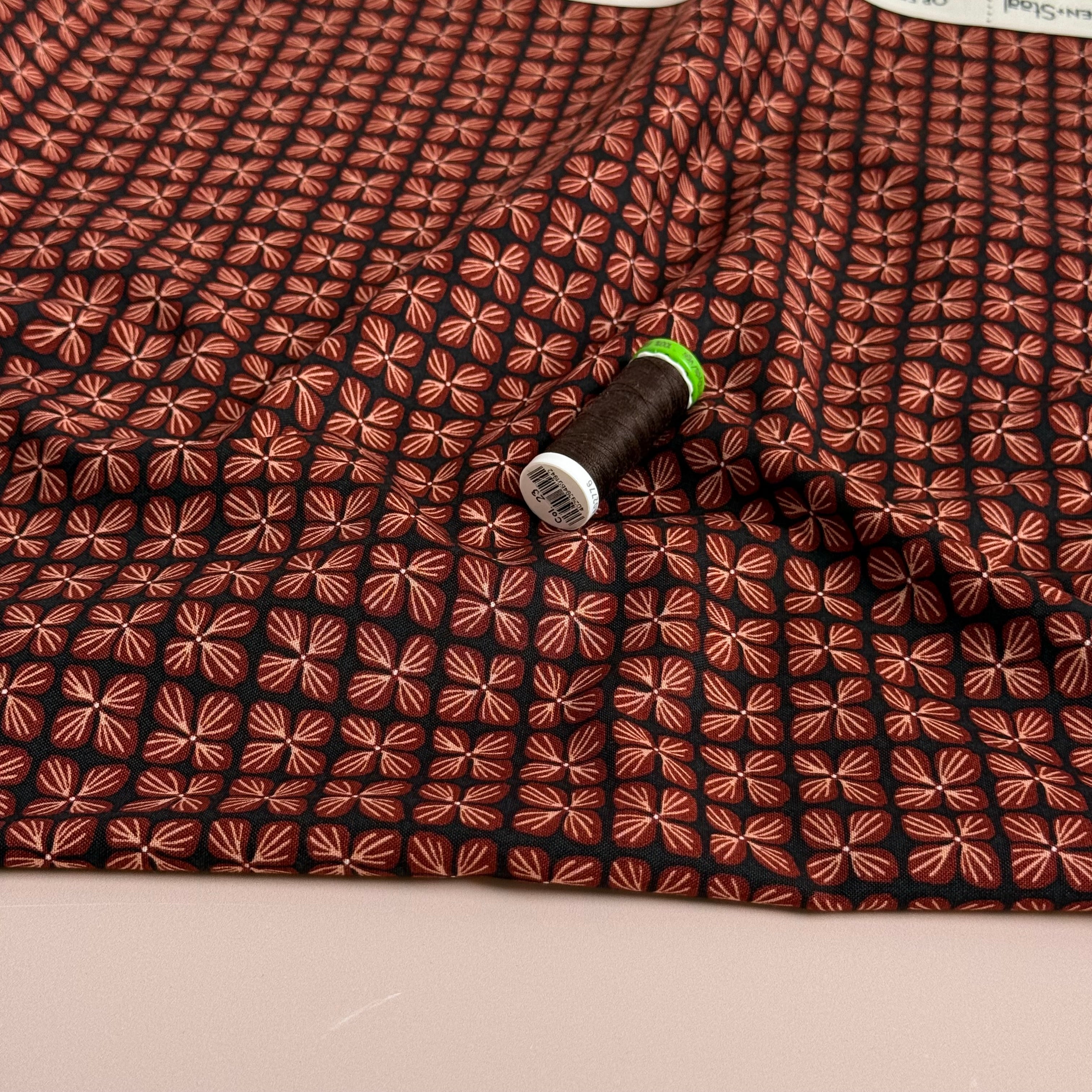 Cotton and Steel - Hortensia After Midnight Japanese Cotton