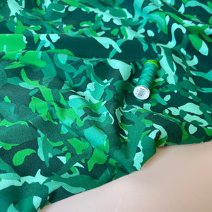 Danish Design - Camo Foliage Cotton Jersey