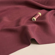 Lush in Budgundy TENCEL™ Lyocell Sandwashed Twill