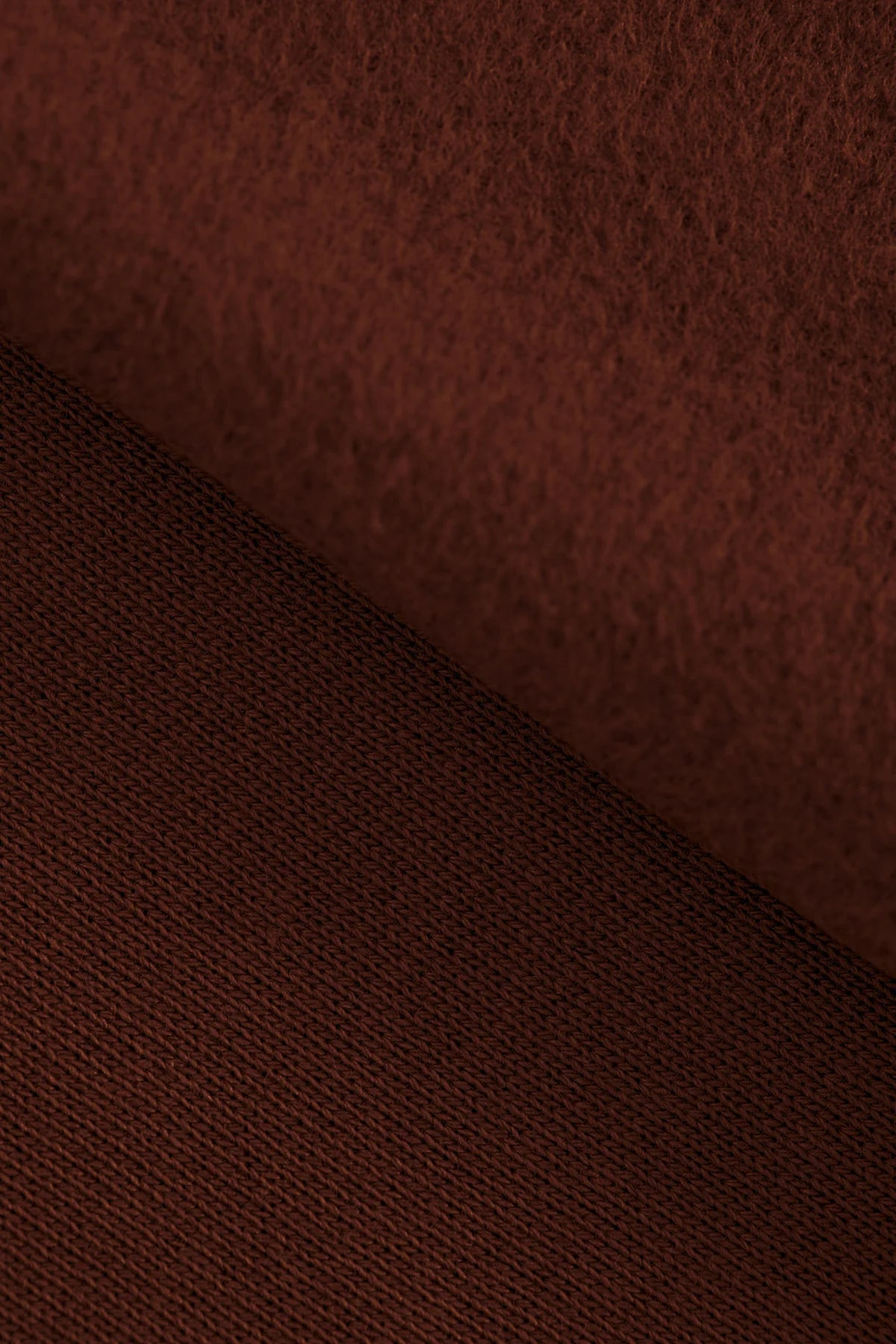 MIND THE MAKER - Organic Brushed Sweat in Russet