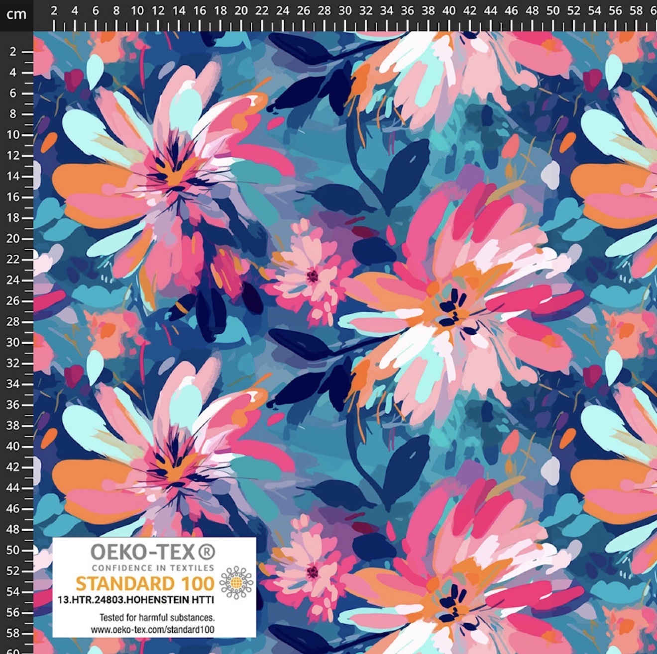 Danish Design - Flower Burst ECOVERVO™ Viscose Jersey