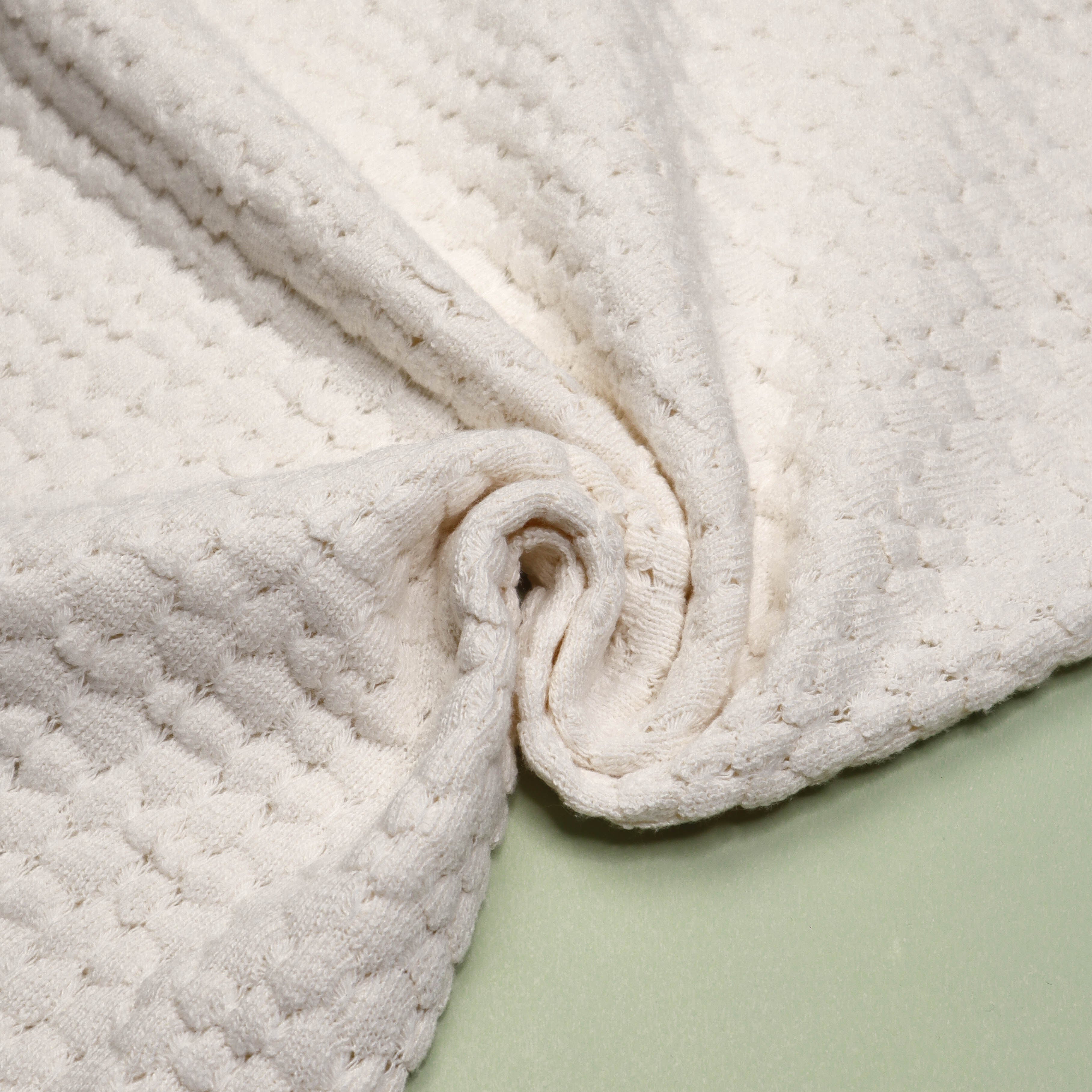 Mind The MAKER - Ivy Organic Cotton Knit in Ivory