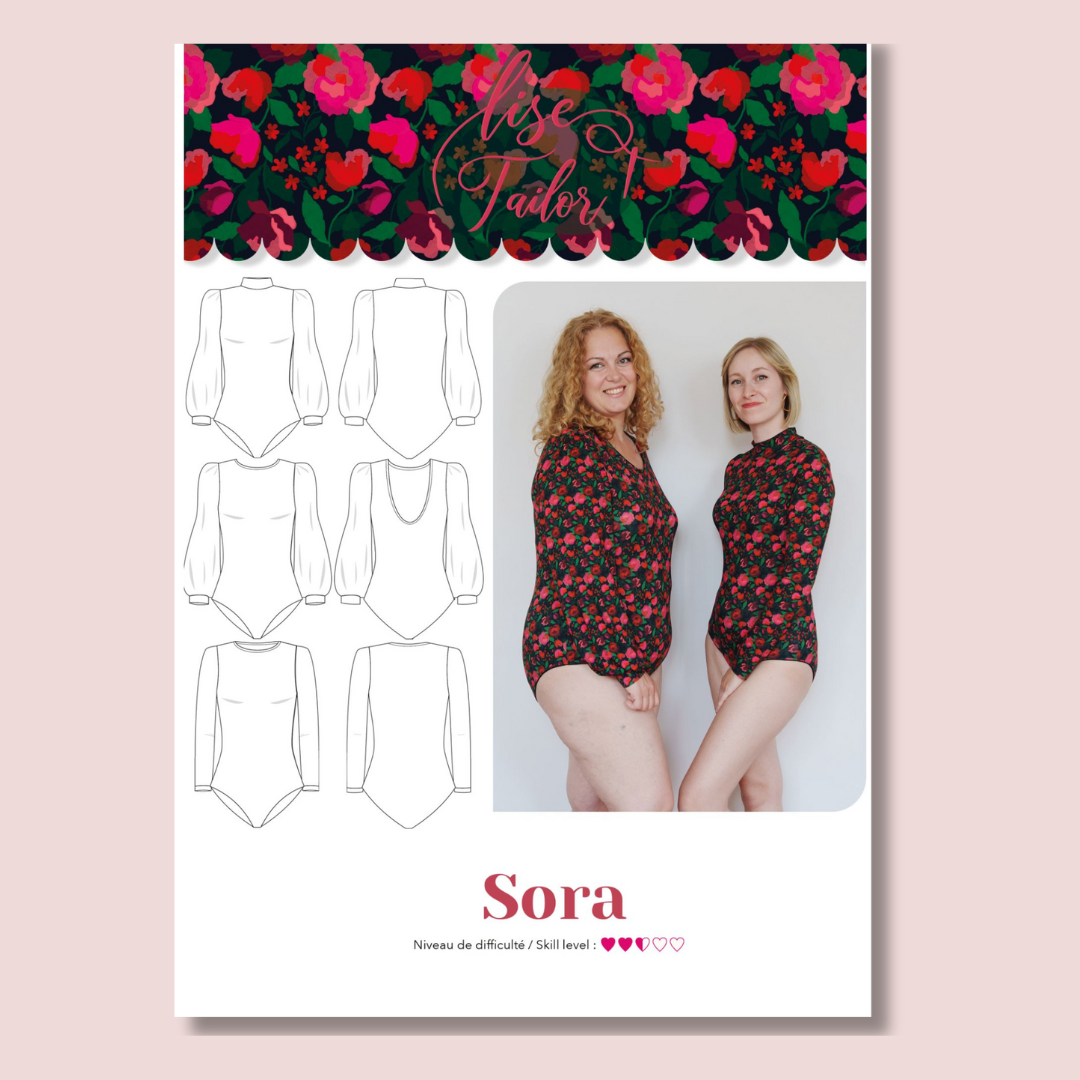 Lise Tailor - Sora Bodysuit Sewing Pattern – Lamazi Fabrics