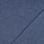 Pure Organic Cotton Fleece in Denim Melange