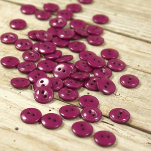 Églantine & Zoé - Essential Buttons in Pink Magenta 10mm
