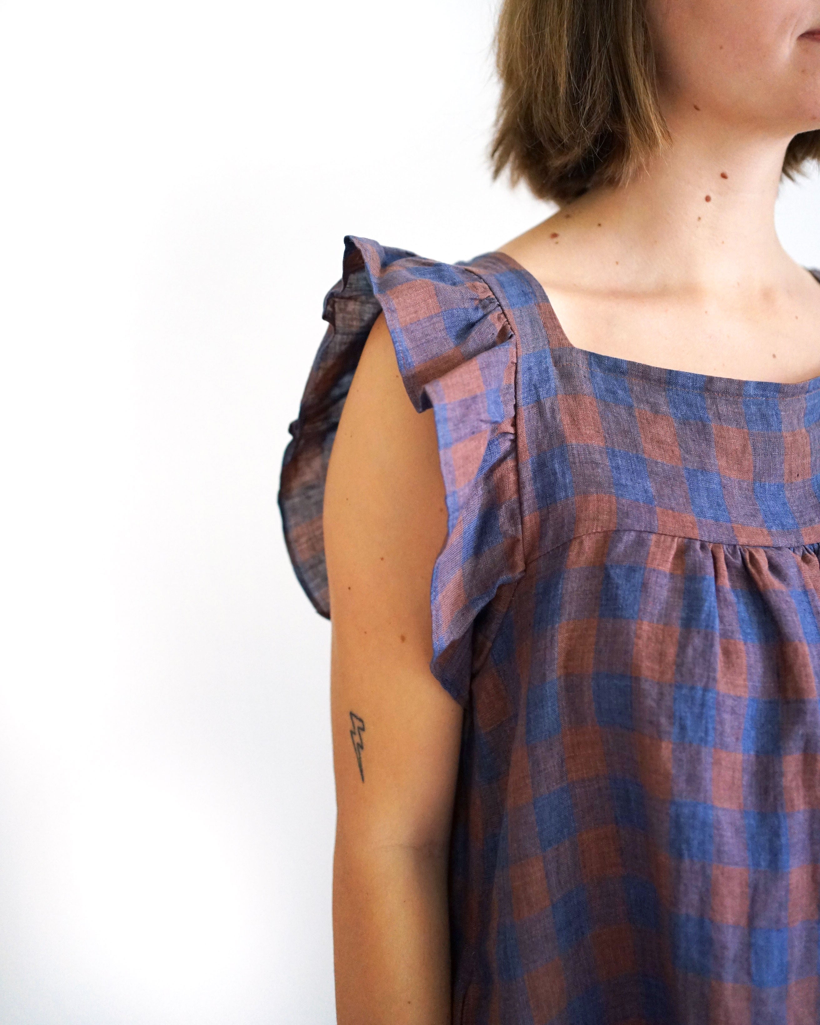 Matchy Matchy Sewing Club - Champagne Field Dress and Top Sewing Pattern