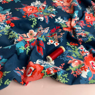 REMNANT 0.38 metre - Art Gallery Fabrics - Bouquet Muse in Knit from Evarlasting
