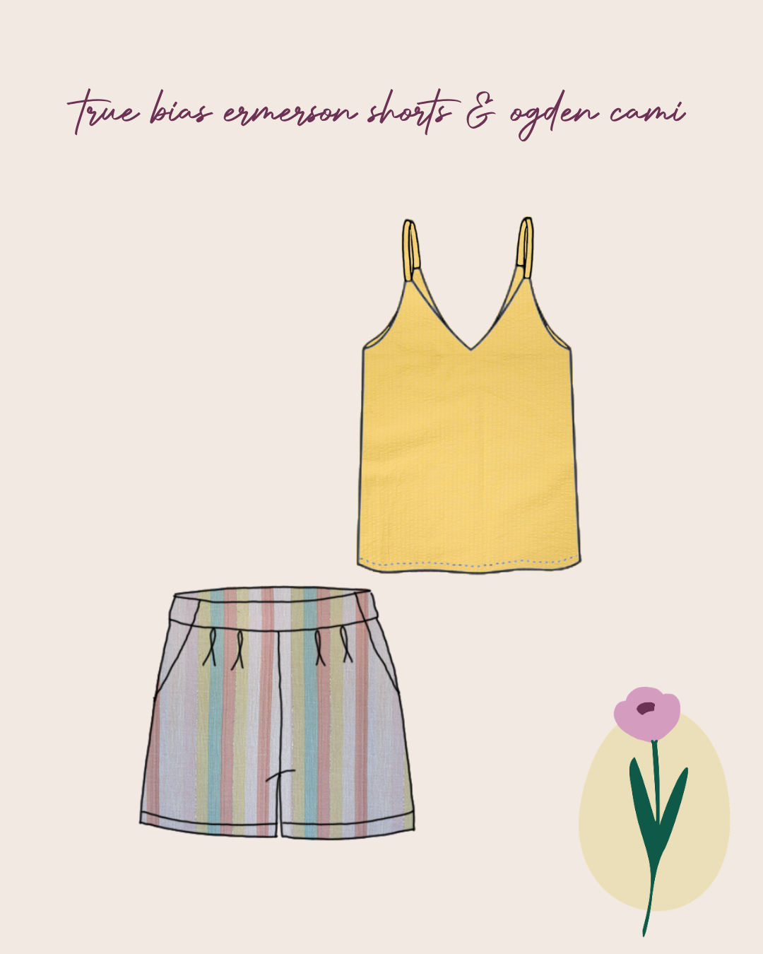 Pastel Summer Stripe Cotton Double Gauze
