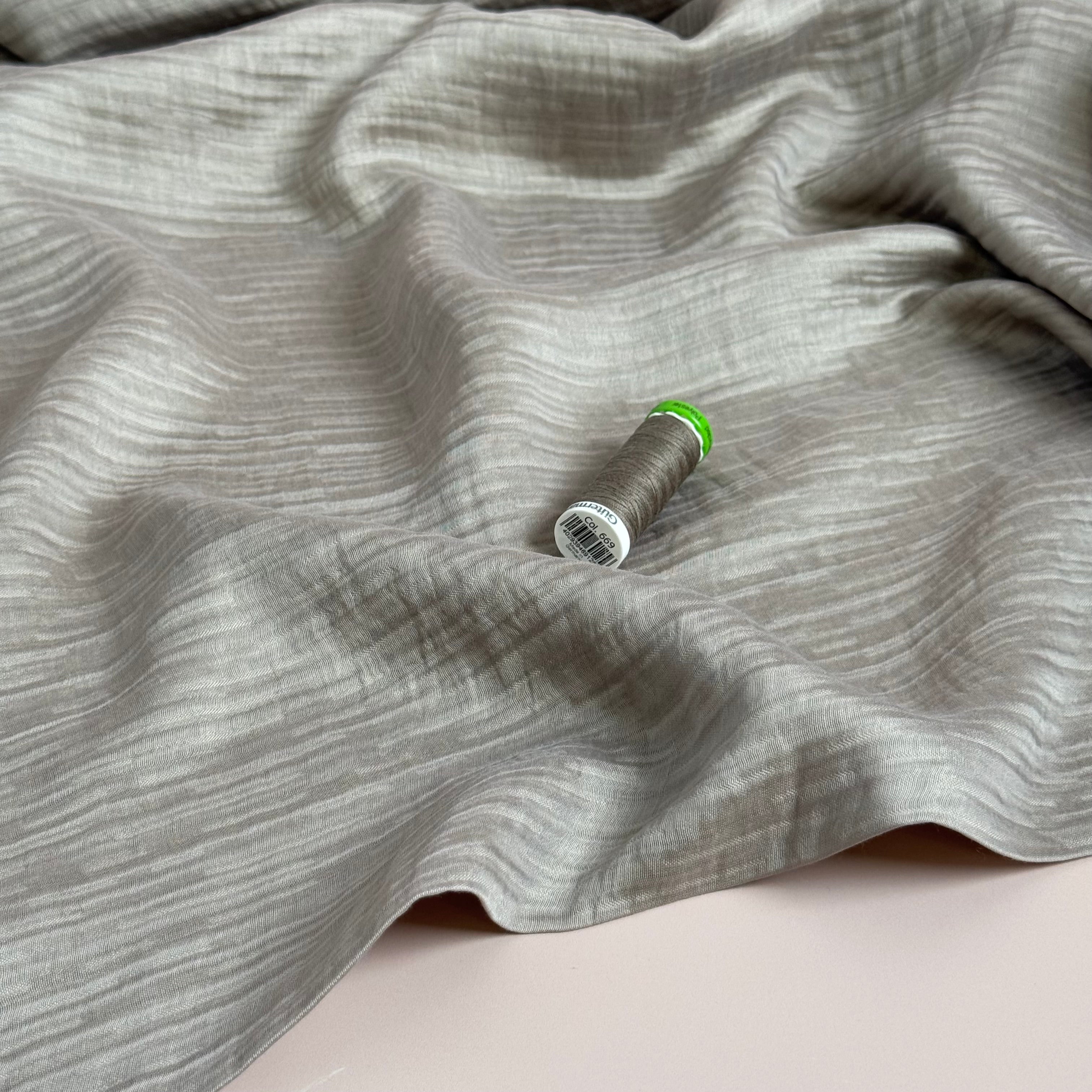 Elephant Textured Double Layer Rayon with TENCEL™ Lyocell Fibres
