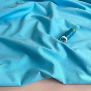 Essential Chic Turquoise Cotton Jersey Fabric