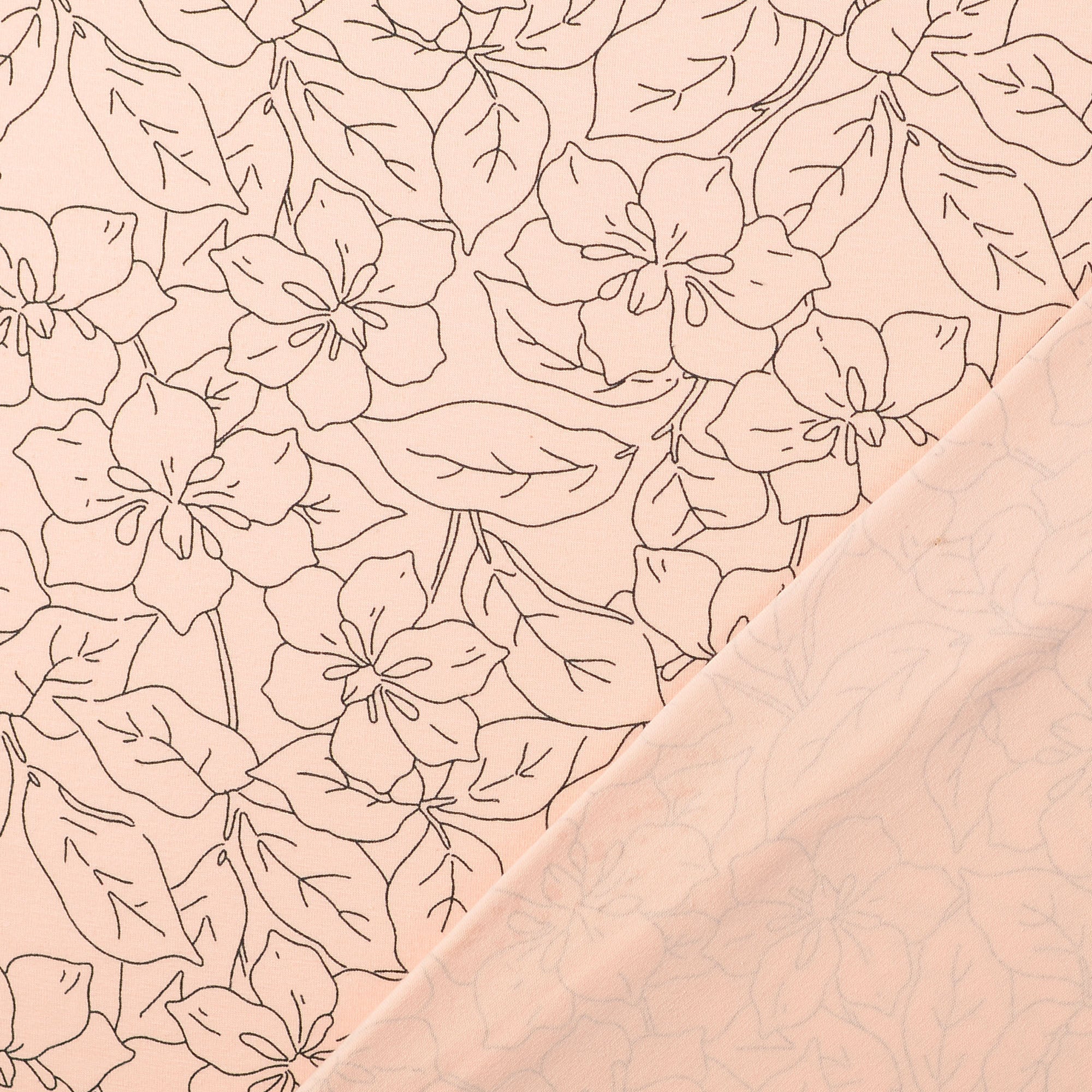 Cherry Blossom Blush Cotton Jersey