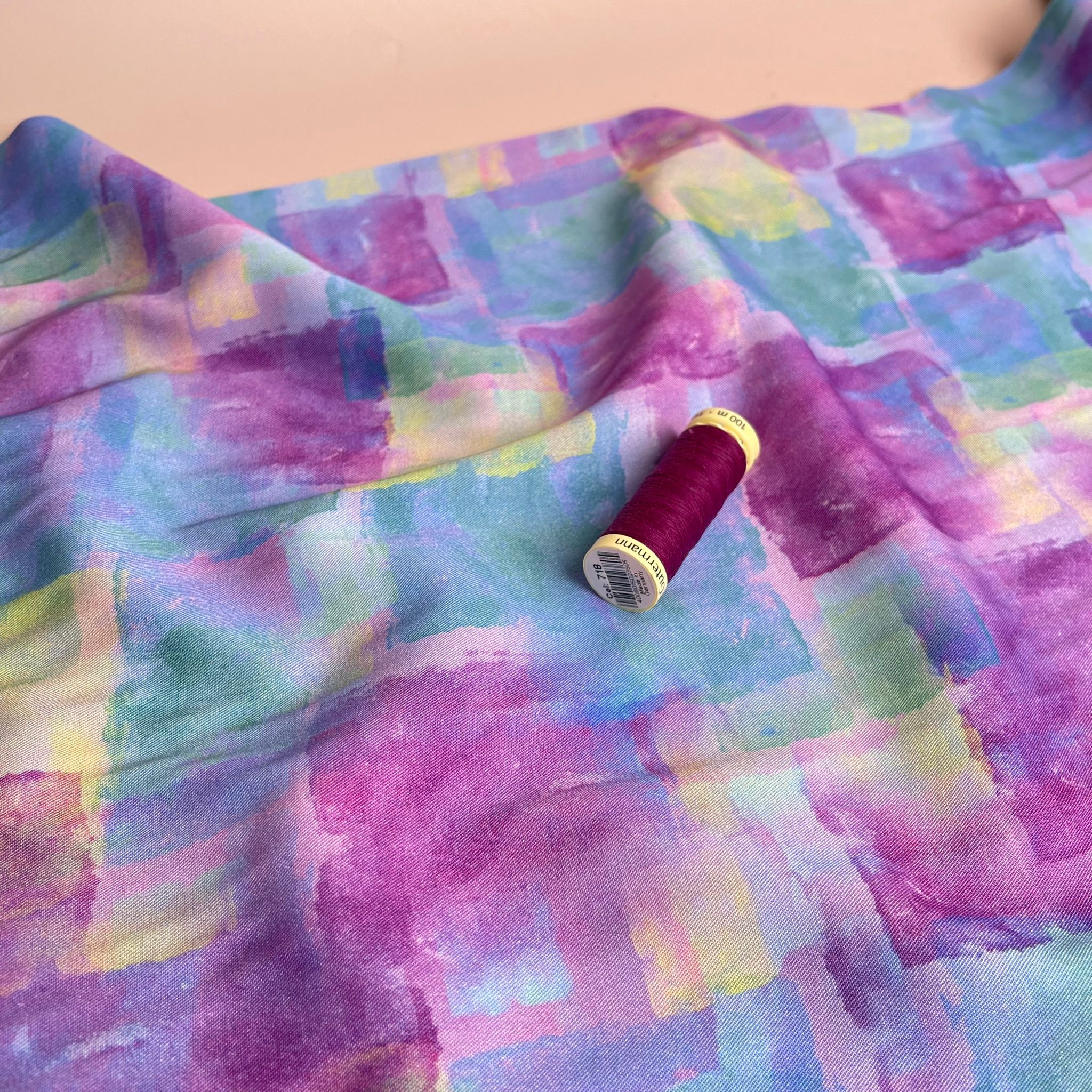 Rosella Pastel Dreams Viscose Twill with Stretch