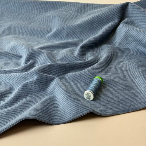 Stretch Washed Corduroy 4.5W in Oceanveiw