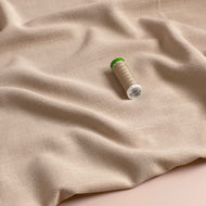 Flow Latte Viscose Linen Blend Dress Fabric