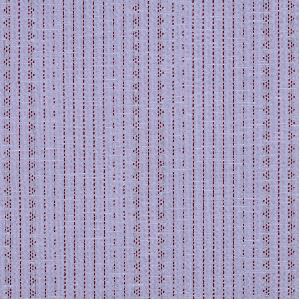 Boho Stripes Lilac Yarn Dyed Cotton Jacquard