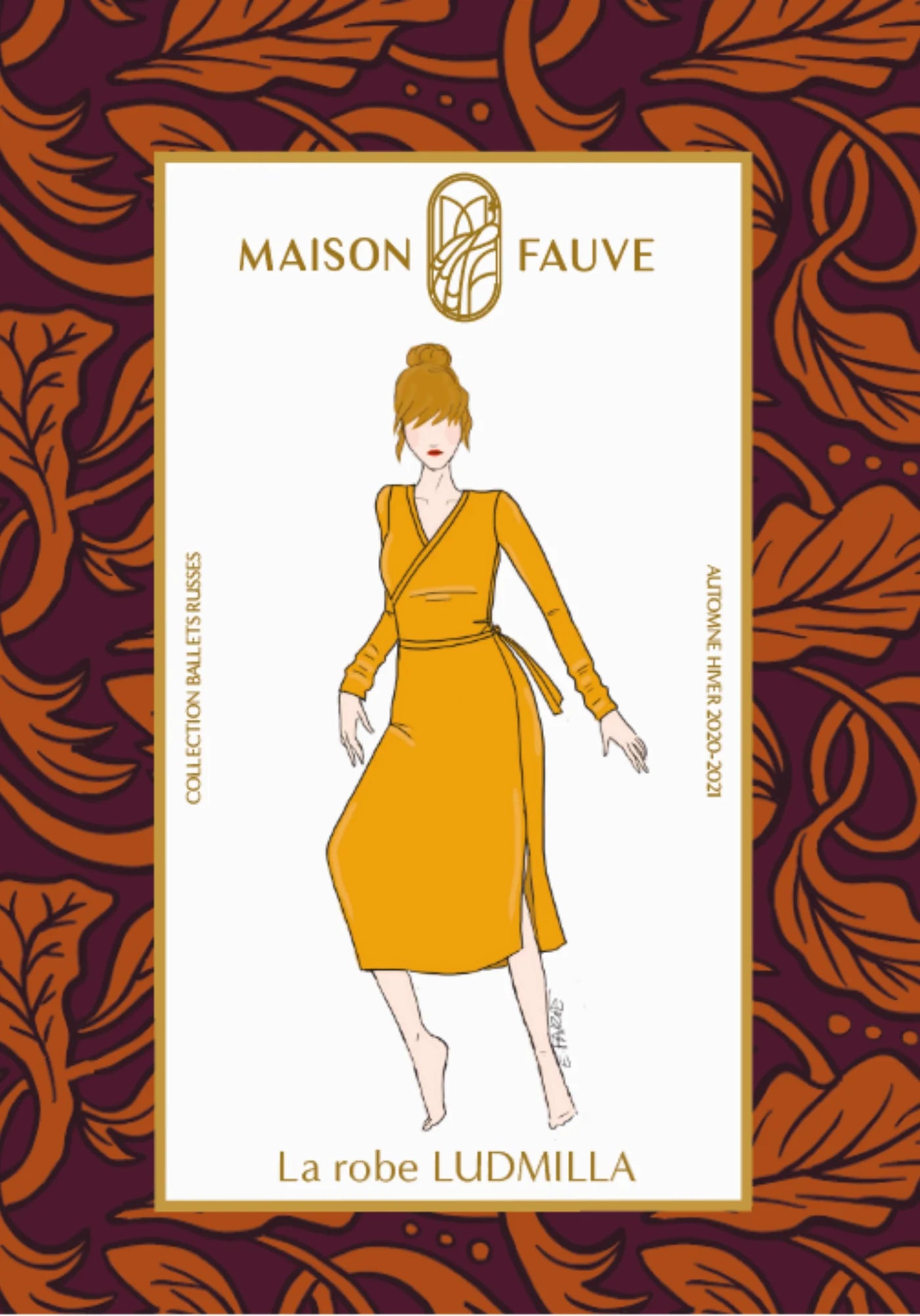 Maison Fauve - Ludmilla Dress and Top Sewing Pattern