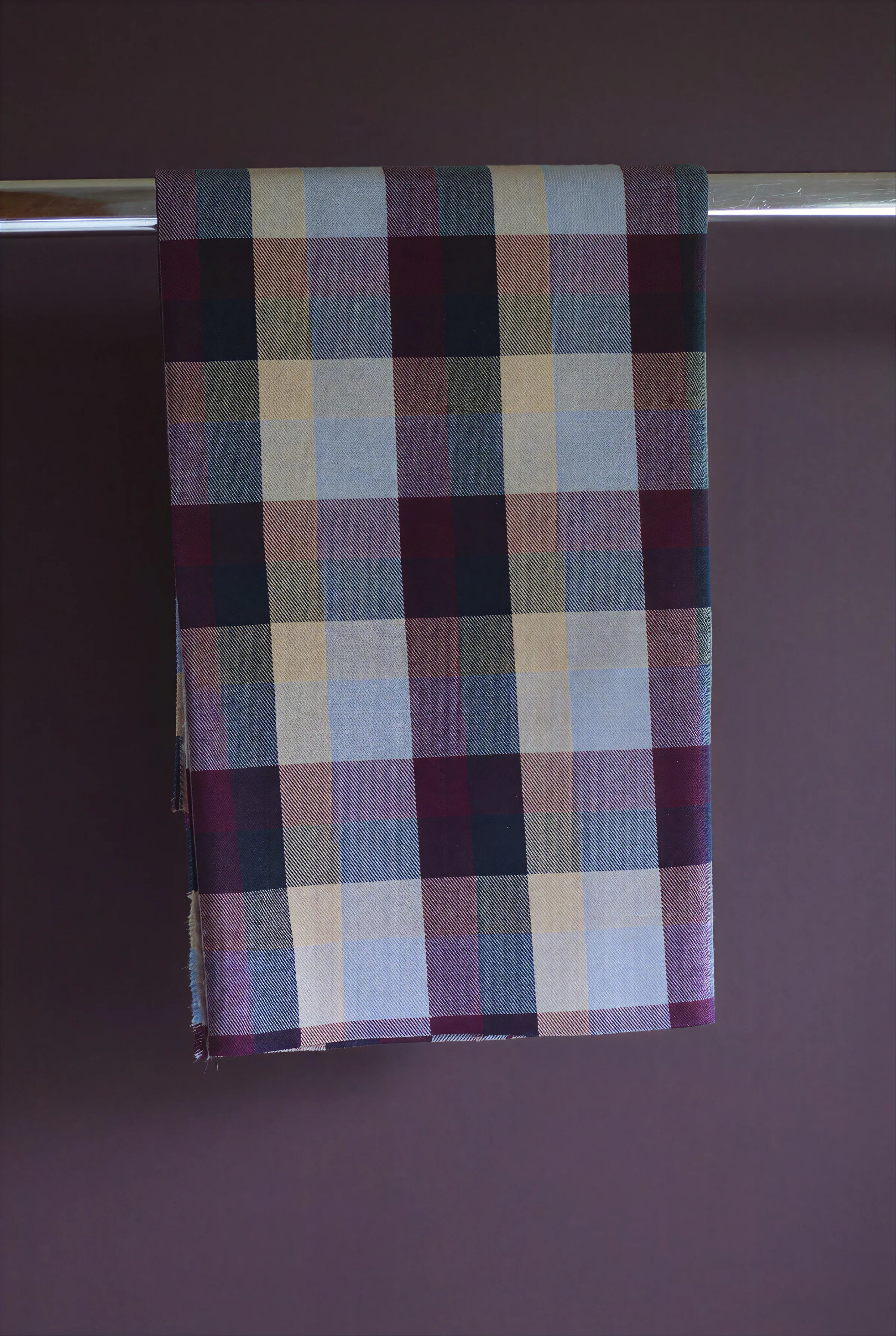 Mind The MAKER - Woodland VERO Yarn Dyed Textured Cotton Plaid