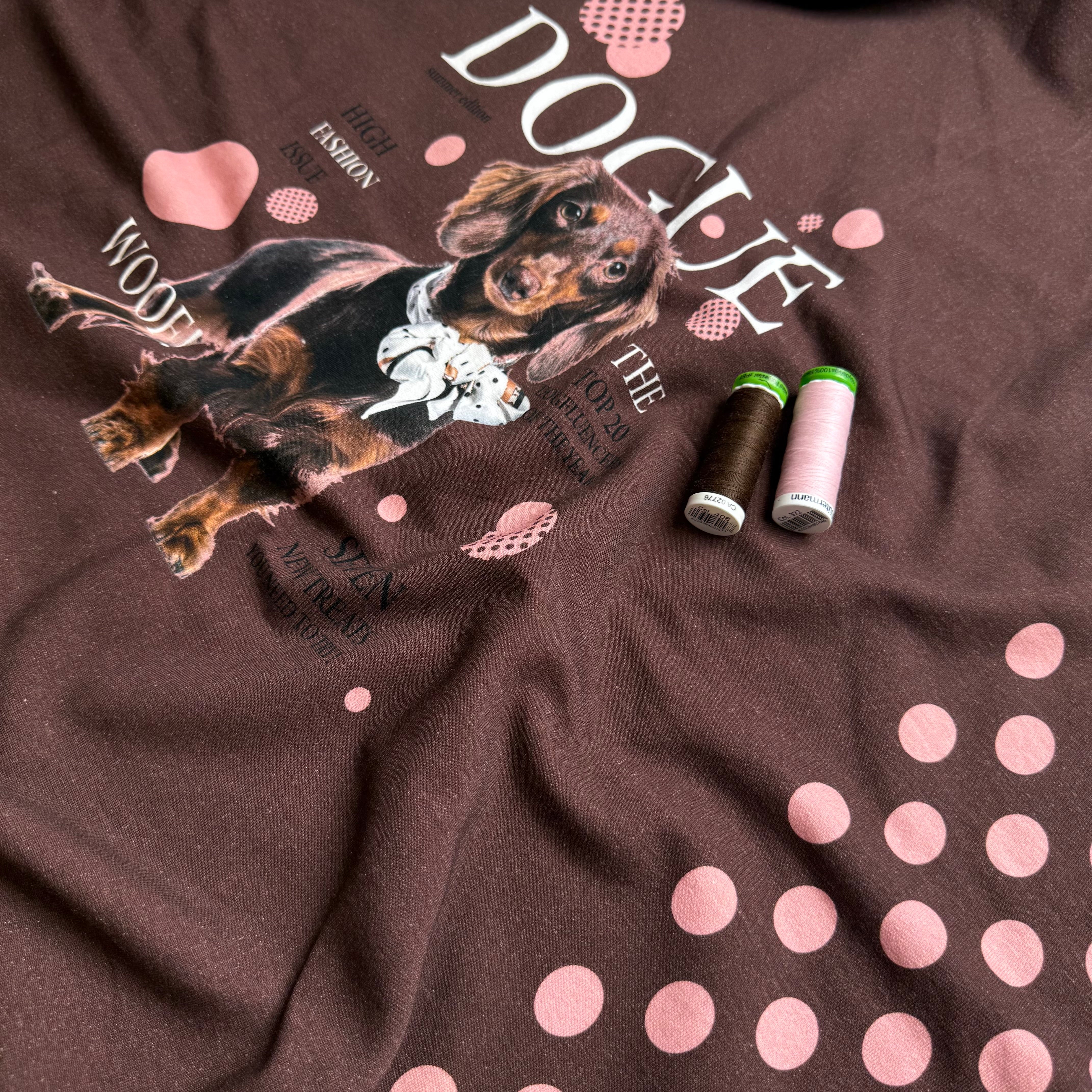 Colour Bundles - Dogue Cotton Sweat shirting & Matching Ribbing