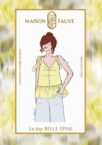 Maison Fauve - BELLE ÉPINE Top Paper Sewing Pattern