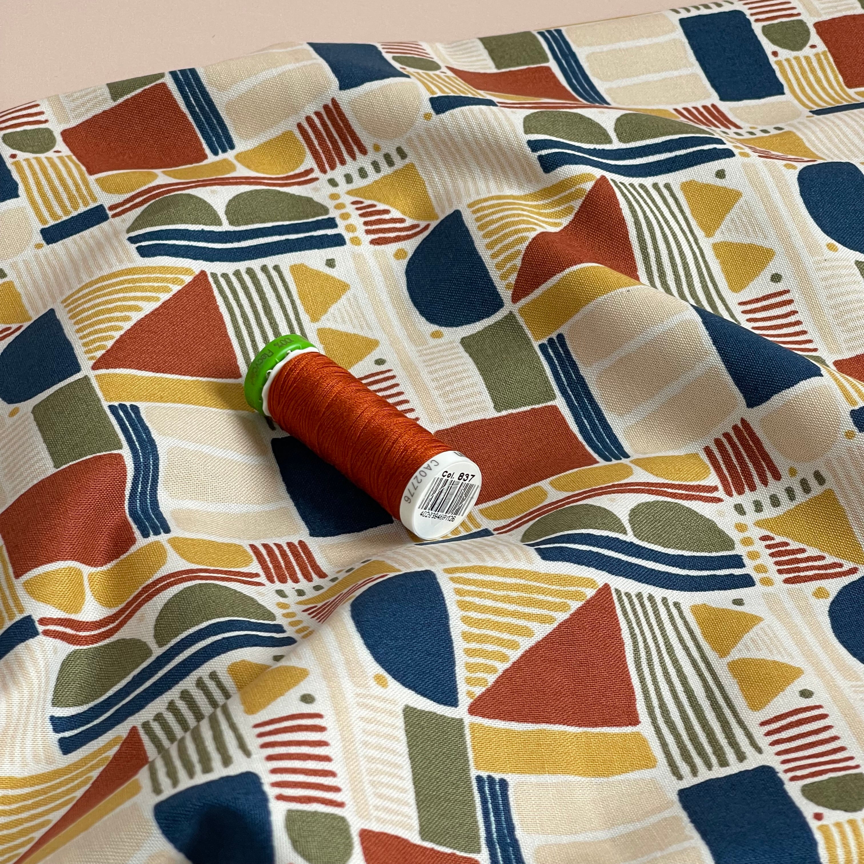 Cotton and Steel - Feel The Void Cotton Fabric