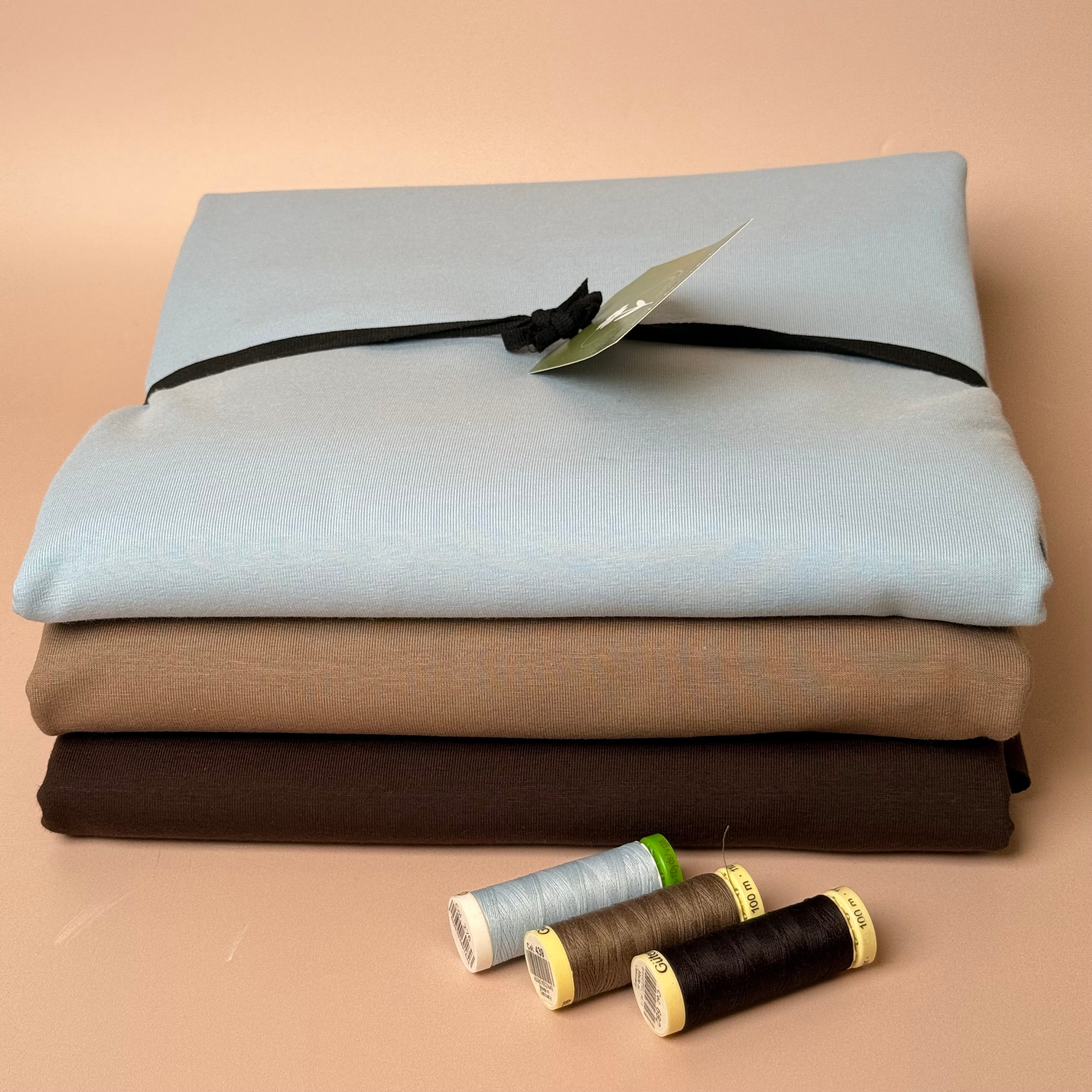 Colour Bundles - Beach Fossils Essential Chic Cotton Jersey Fabrics