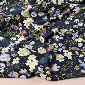 Danish Design - Meadow Flowers & Birds ECOVERVO™ Viscose Jersey