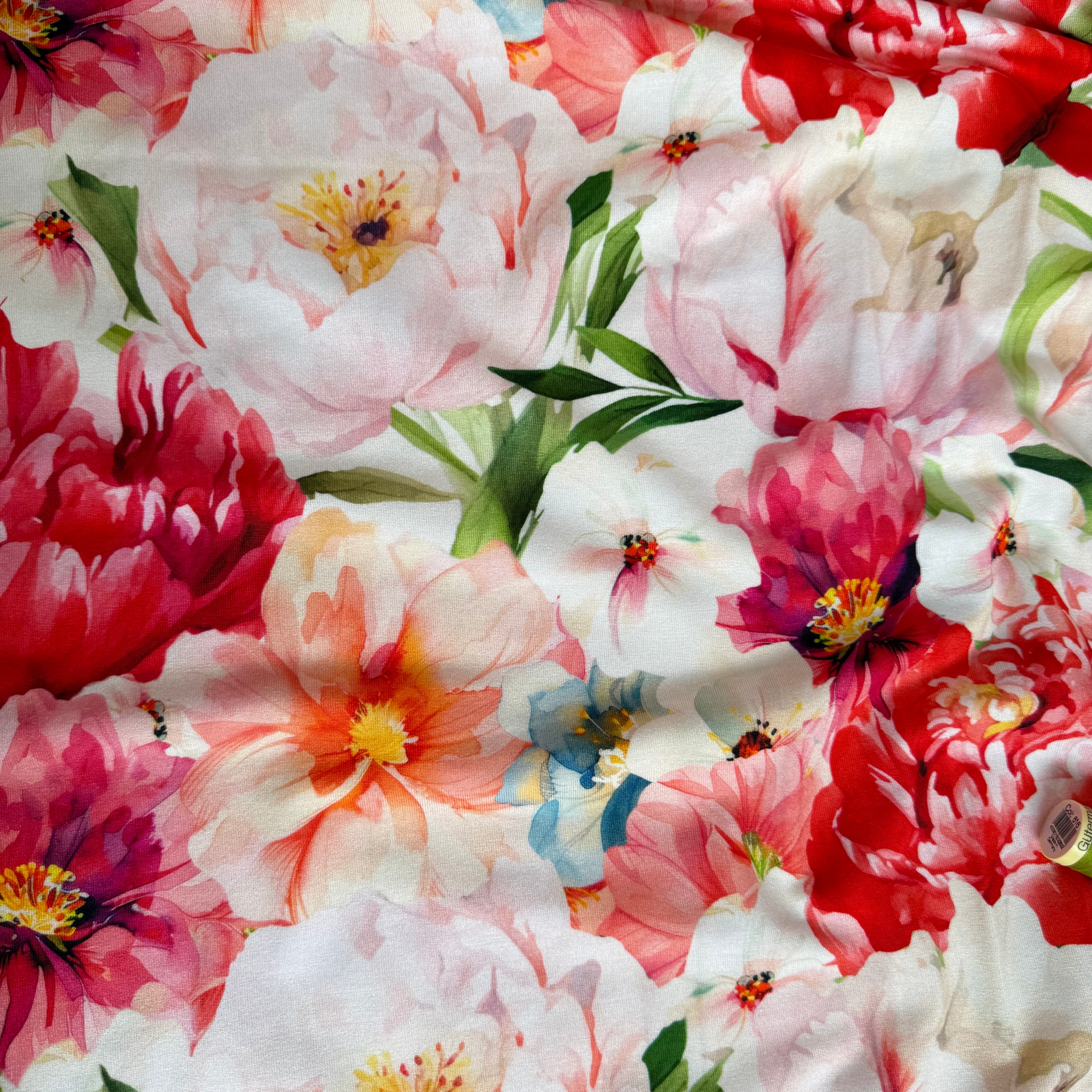 Danish Design - Peonies ECOVERVO™ Viscose Jersey