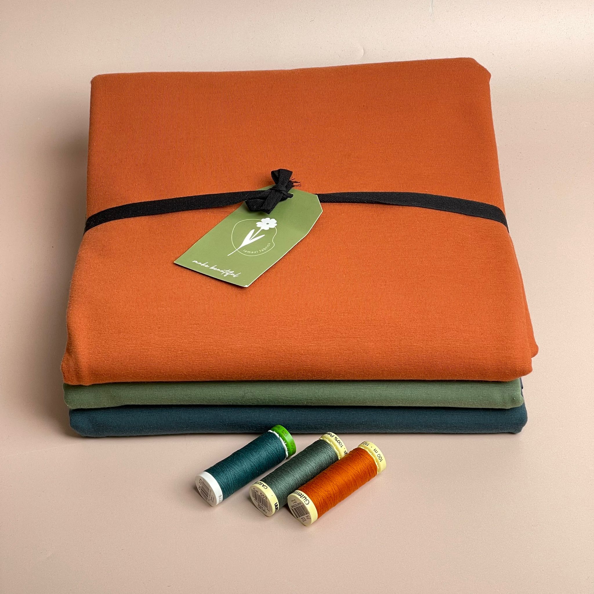 Colour Bundles - Classic Autumn Essential Chic Cotton Jersey Fabrics