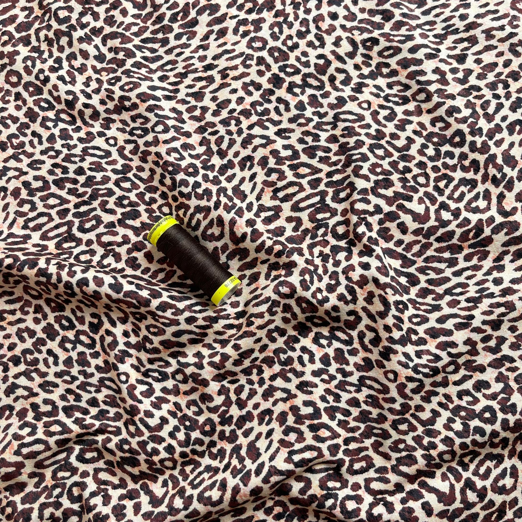 Danish Design - Mini Leopard Spots Cotton Jersey Fabric