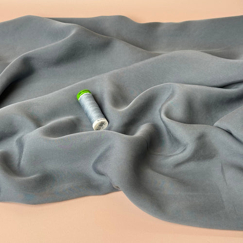 Lush in Grey TENCEL™ Lyocell Sandwashed Twill