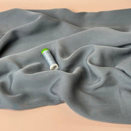 REMNANT 1.18 Metres - Lush in Grey TENCEL™ Lyocell Sandwashed Twill