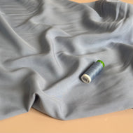 Elegance Baby Blue Plain ECOVERO Viscose Fabric