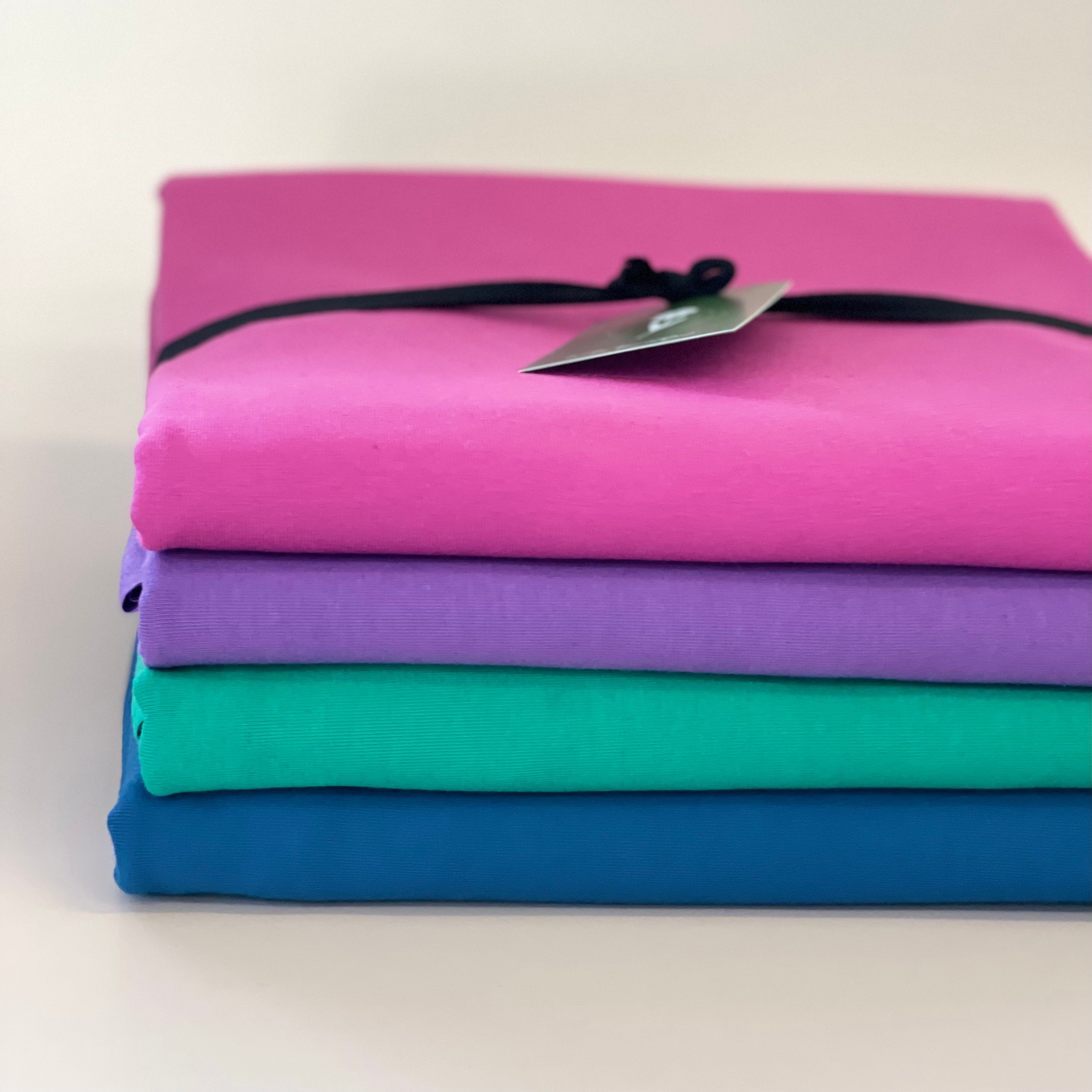 Colour Bundles - Lupine Essential Chic Cotton Jersey Fabrics