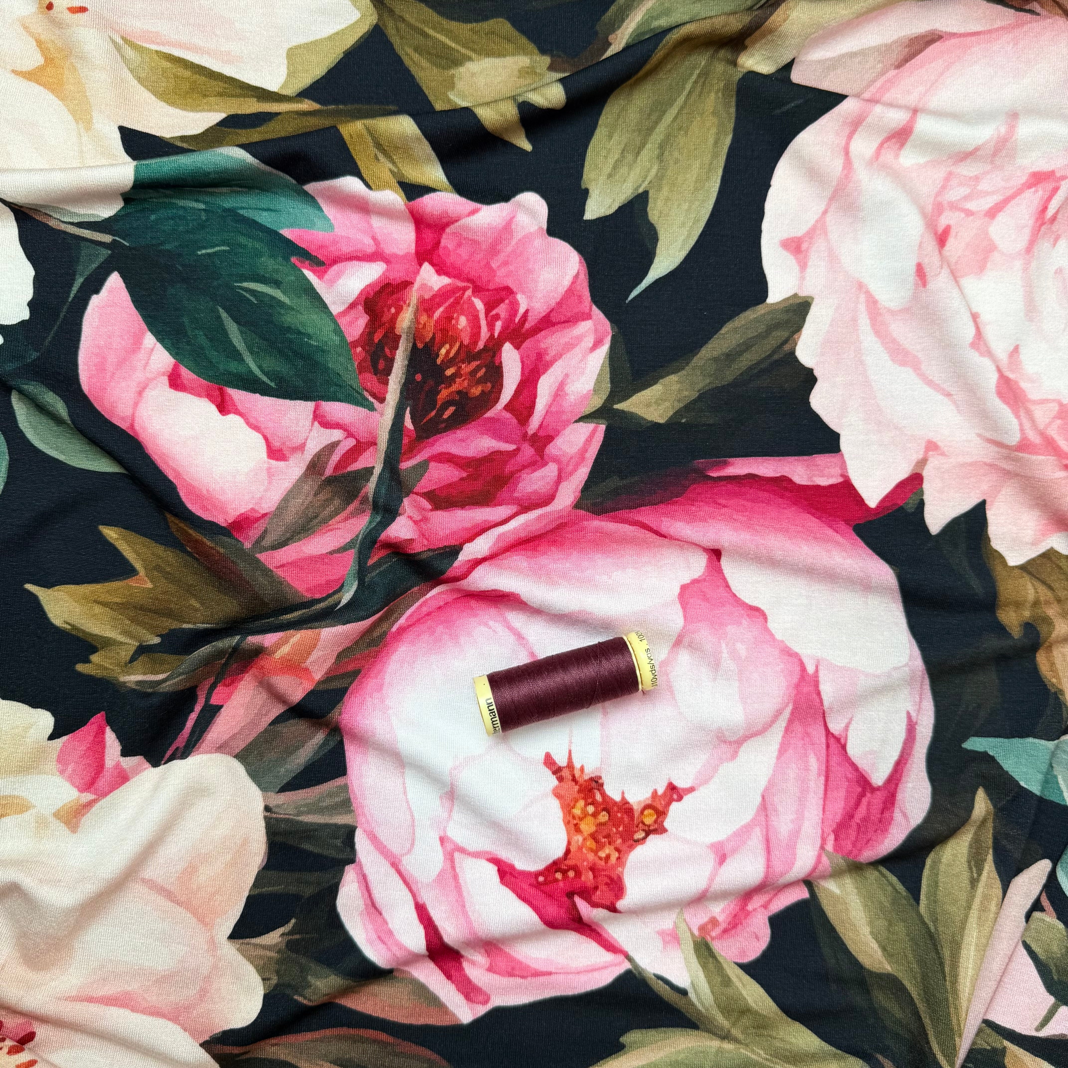 Danish Design - Large Florals ECOVERVO™ Viscose Jersey