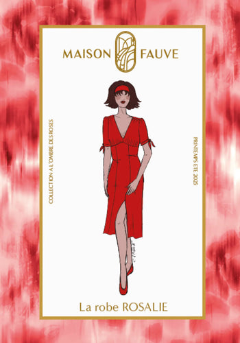 Maison Fauve - ROSALIE Dress Paper Sewing Pattern