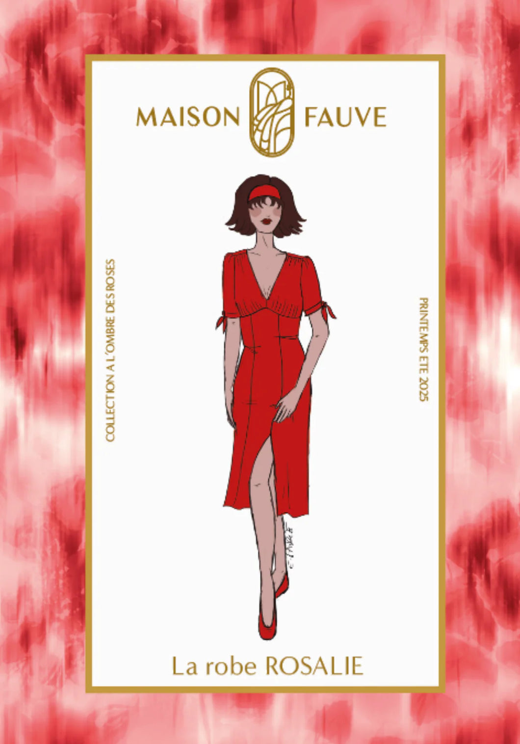 Maison Fauve - ROSALIE Dress Paper Sewing Pattern