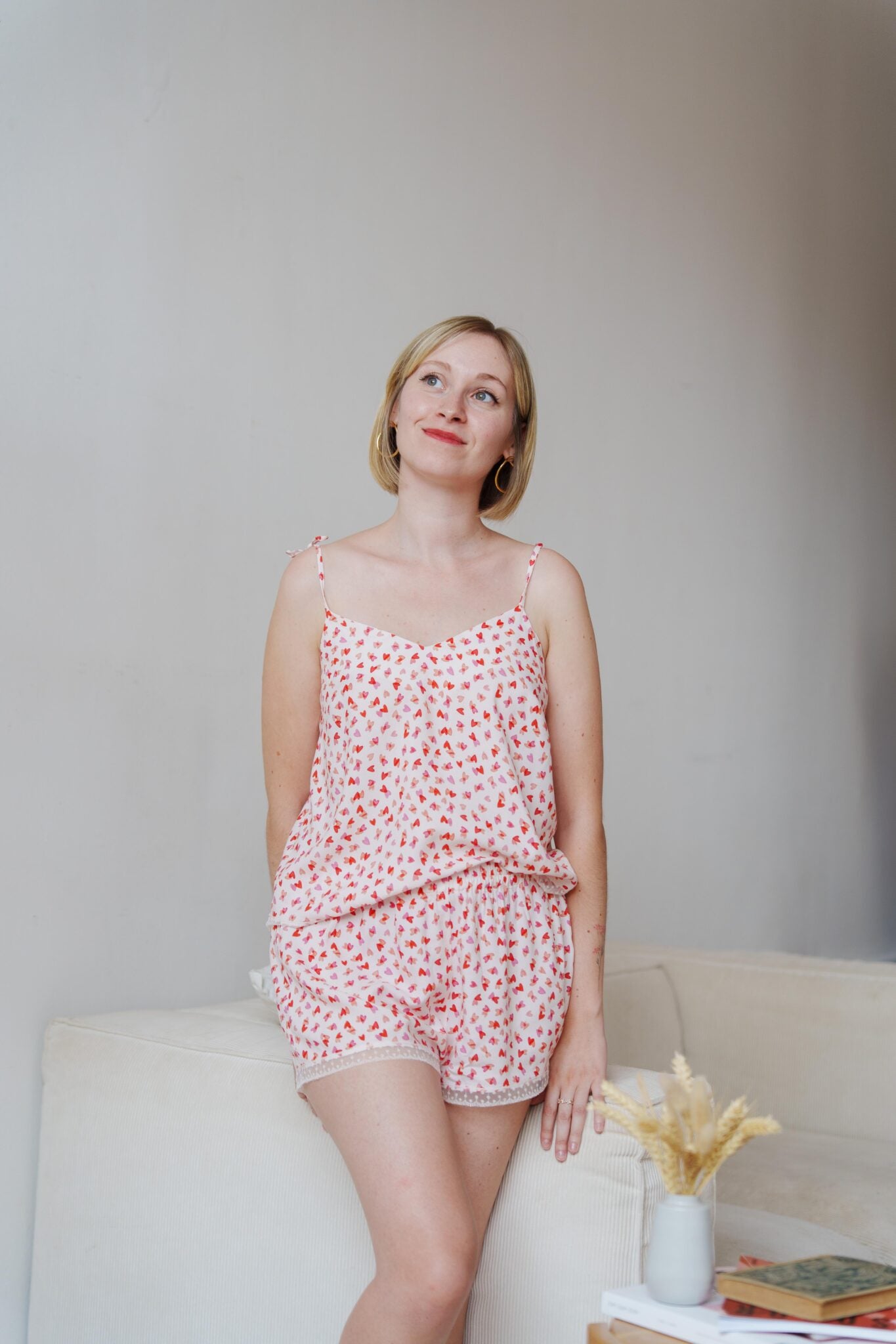 Lise Tailor - I Love You Viscose Fabric