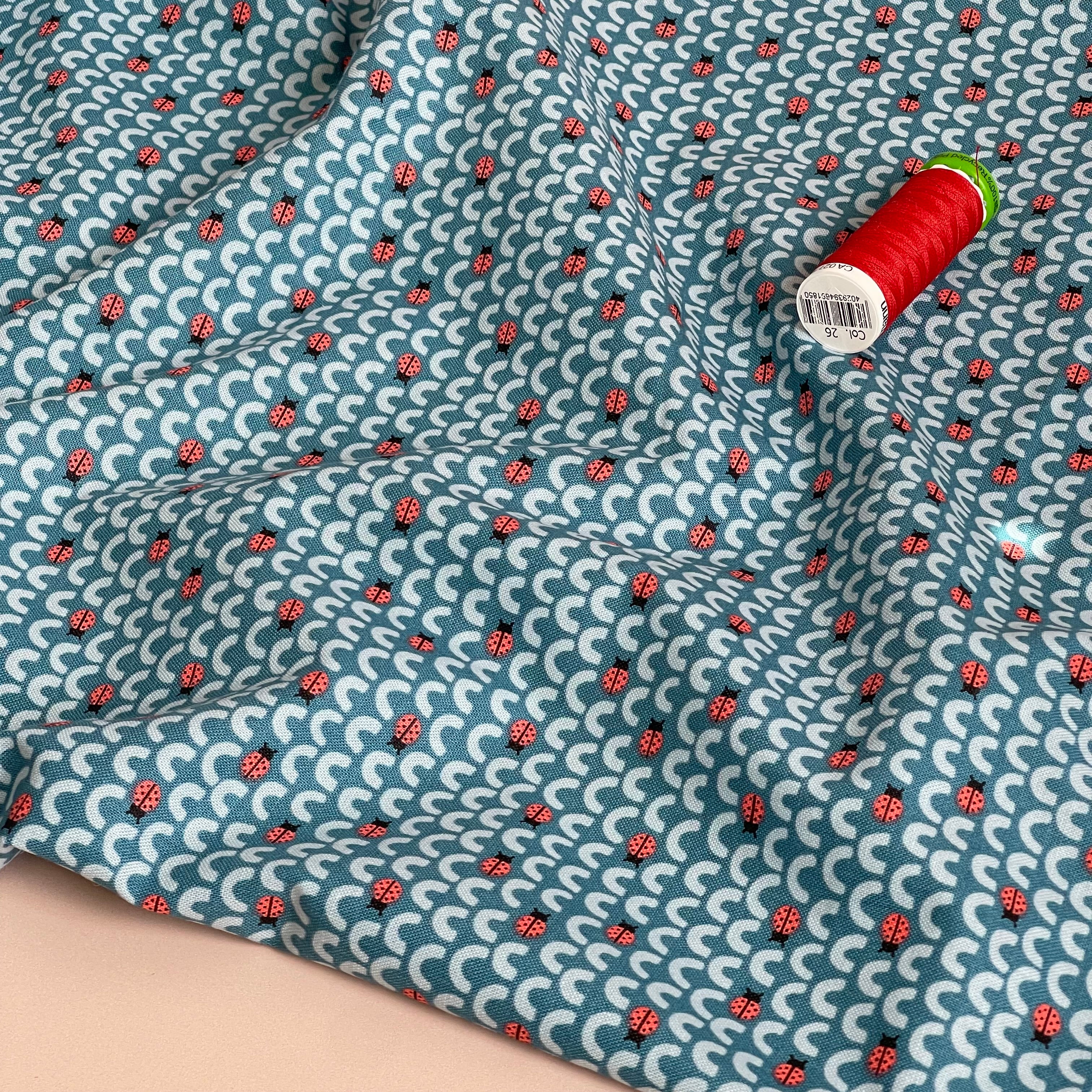 Cotton and Steel - Ladybug Lane Cotton Fabric