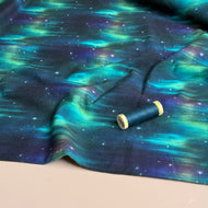 Northern Lights Soft Cotton Sweat-shirting Fabric