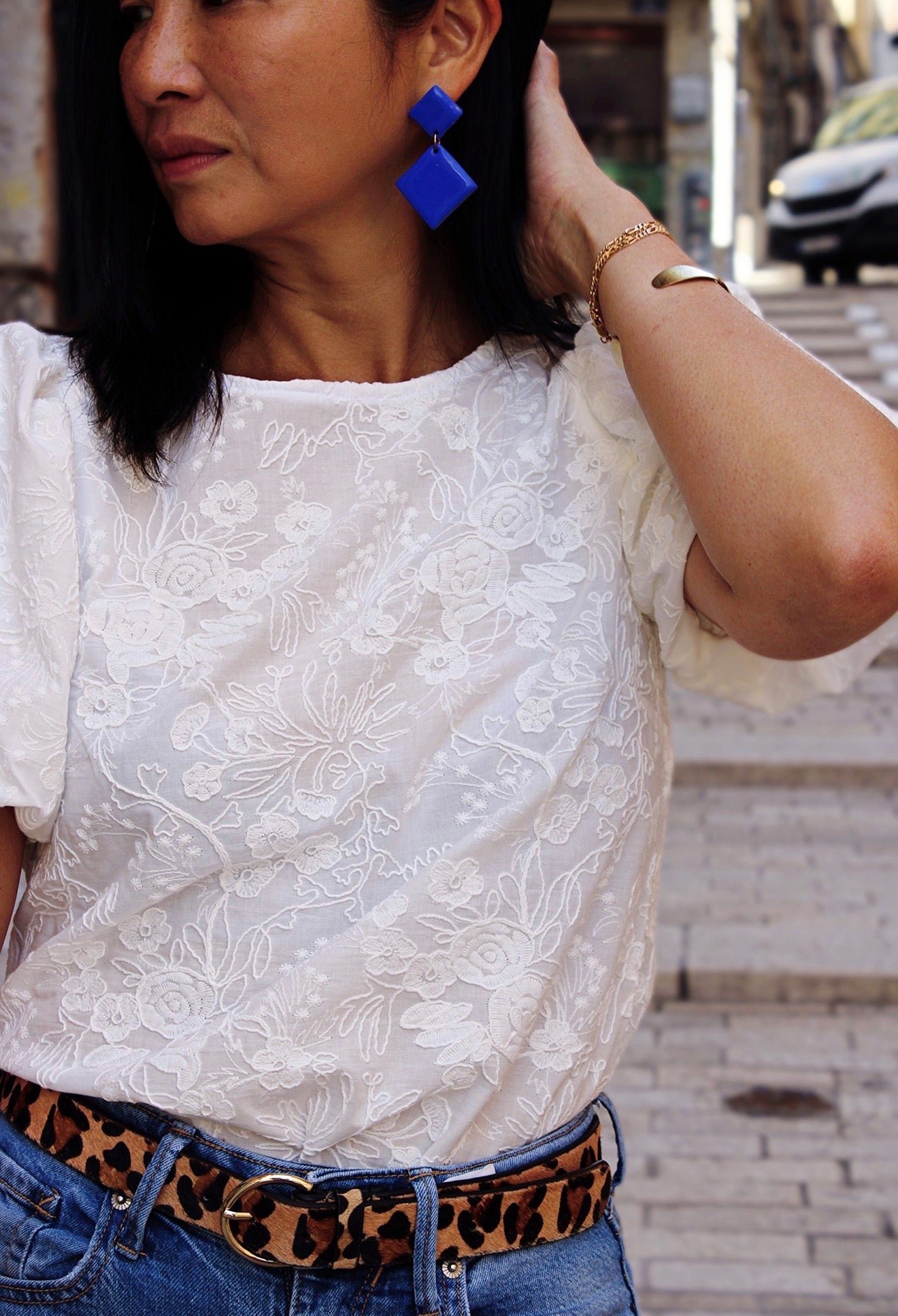 My Dress Made - Alba Embroidered Pure Cotton Fabric