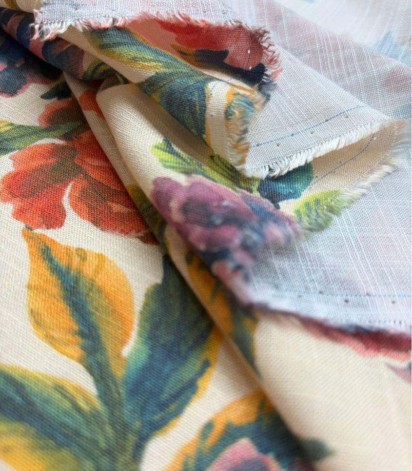 Cousette - Vintage Flowers Viscose Fabric