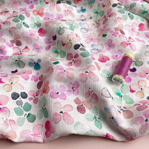 Linen / Linen Mix Sewing Fabrics – Tagged floral – Lamazi Fabrics