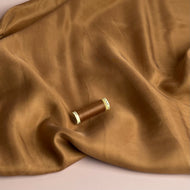 REMNANT 2.4 Metres - Peach Touch Cupro Viscose Twill Fabric