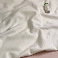 Pure Organic Cotton Jersey in Ecru