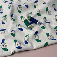 Cute Puppies Organic GOTS Cotton French Terry