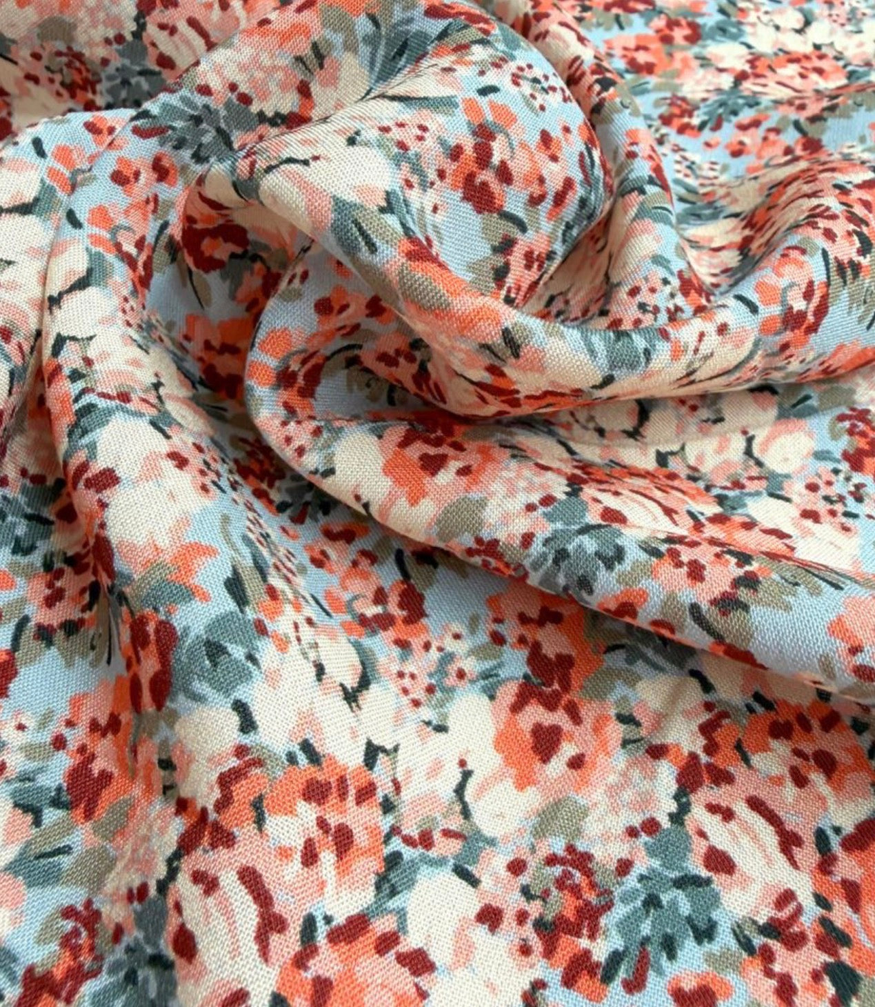 Cousette - Morning Bouquet Viscose Fabric