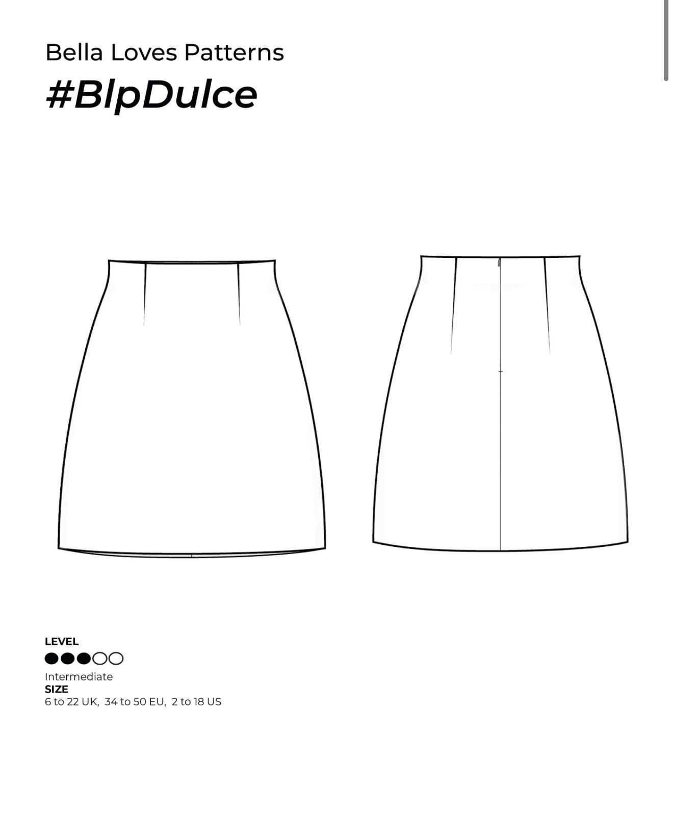 Sewing Kit - Dulce Skirt & Freddie Jacket in Black Wool Boucle Tweed