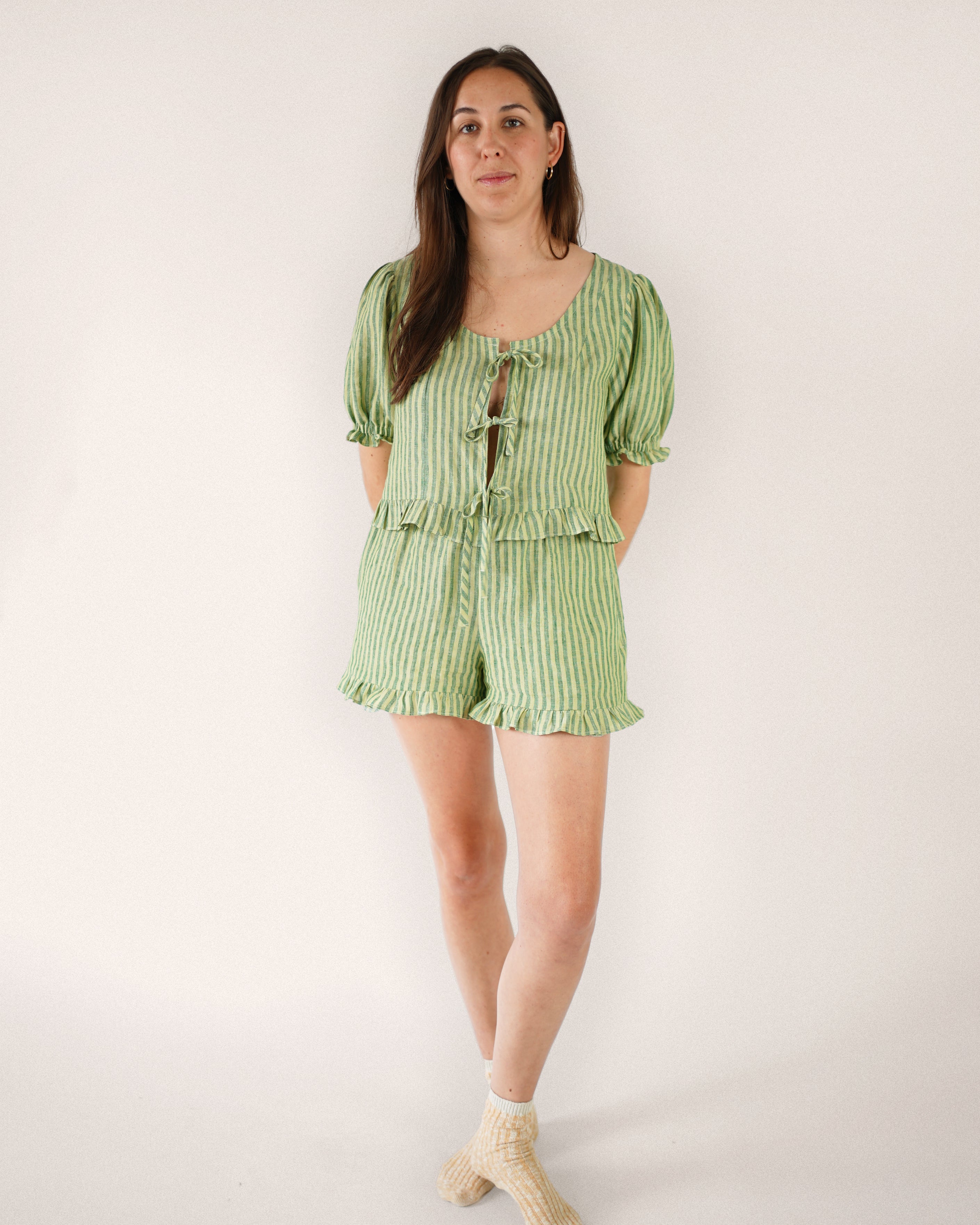 Matchy Matchy Sewing Club - Ruffle Brunch Set Sewing Pattern