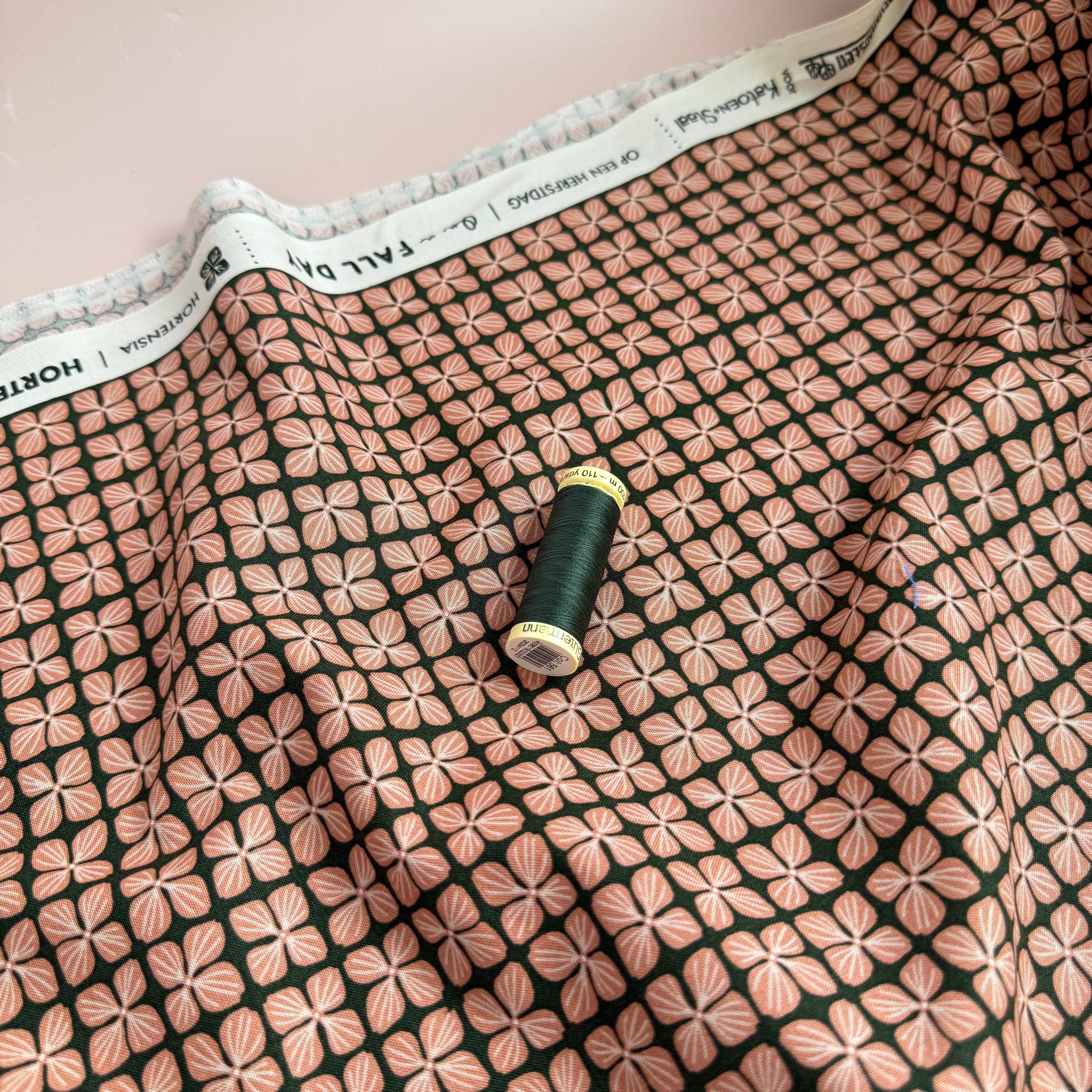 Cotton and Steel - Hortensia Let It Rain Japanese Cotton